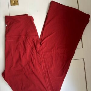 lululemon athletica Red Leggings